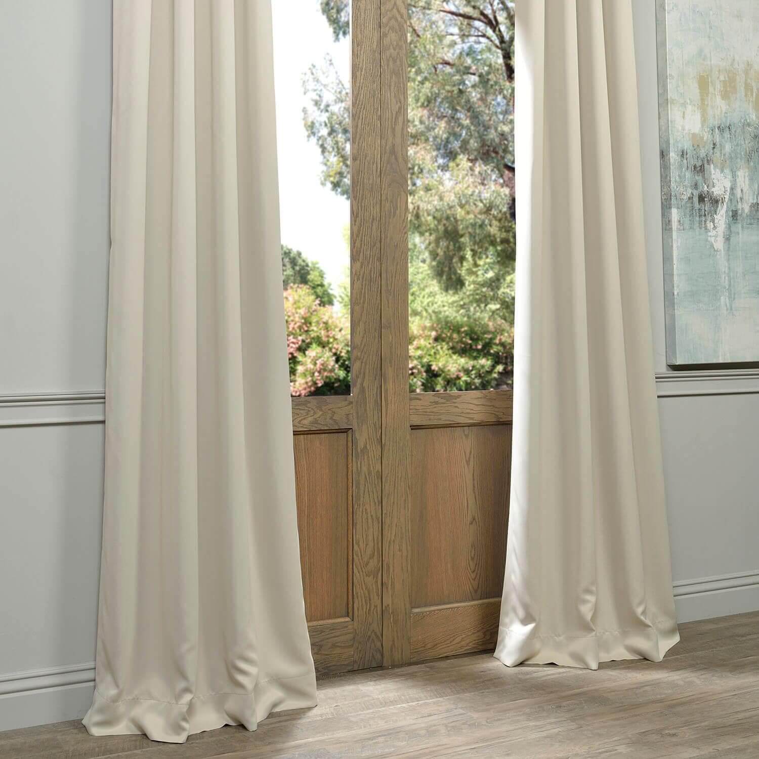 Eggnog Grommet Room Darkening Curtain - Image 5