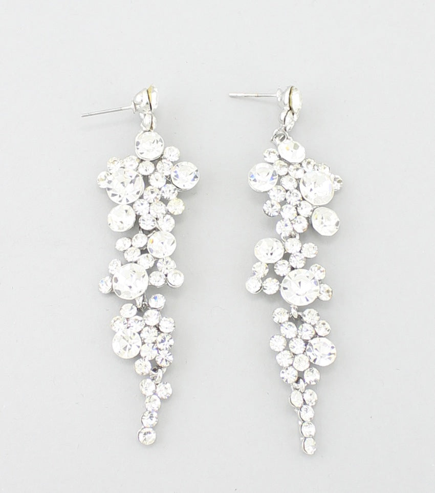 Crystal Long Dangle Earrings | 294871