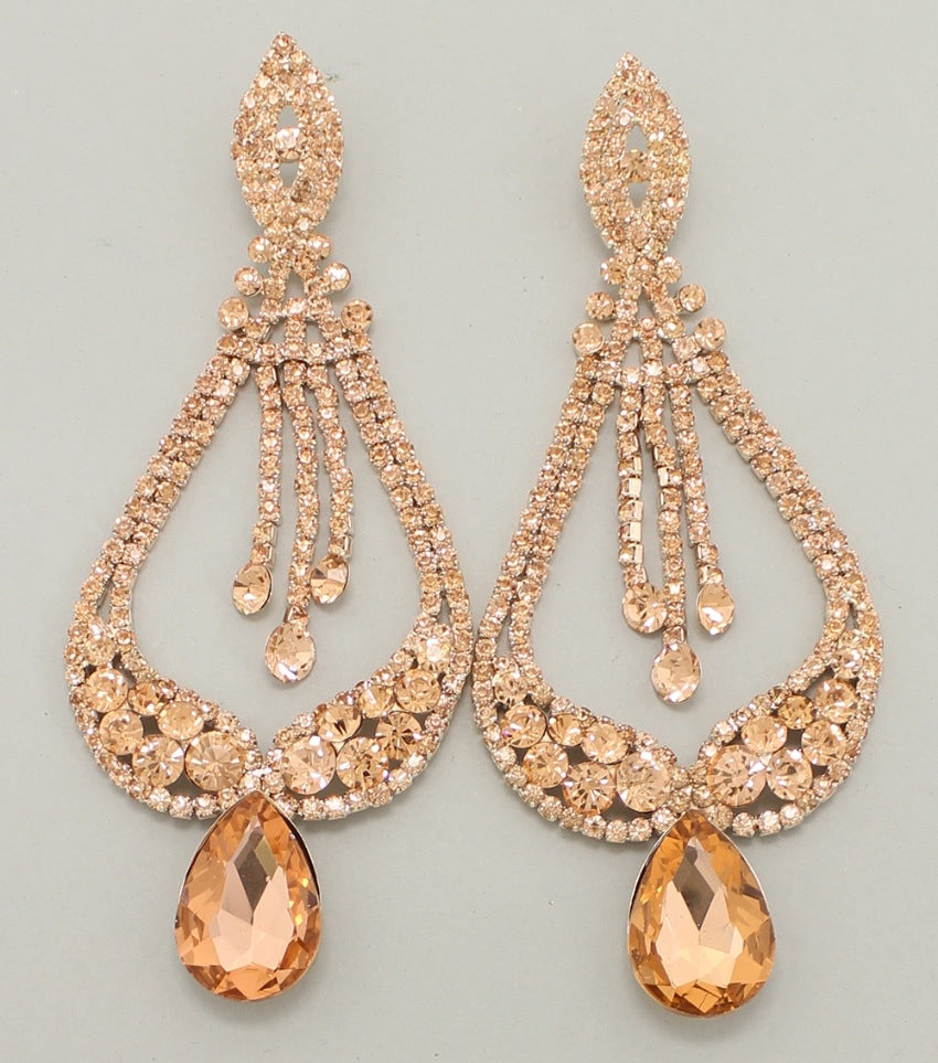 Peach Pageant Earrings | “Miss America” | 243235