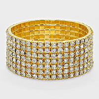 Gold Multi Row Bracelet | 154123