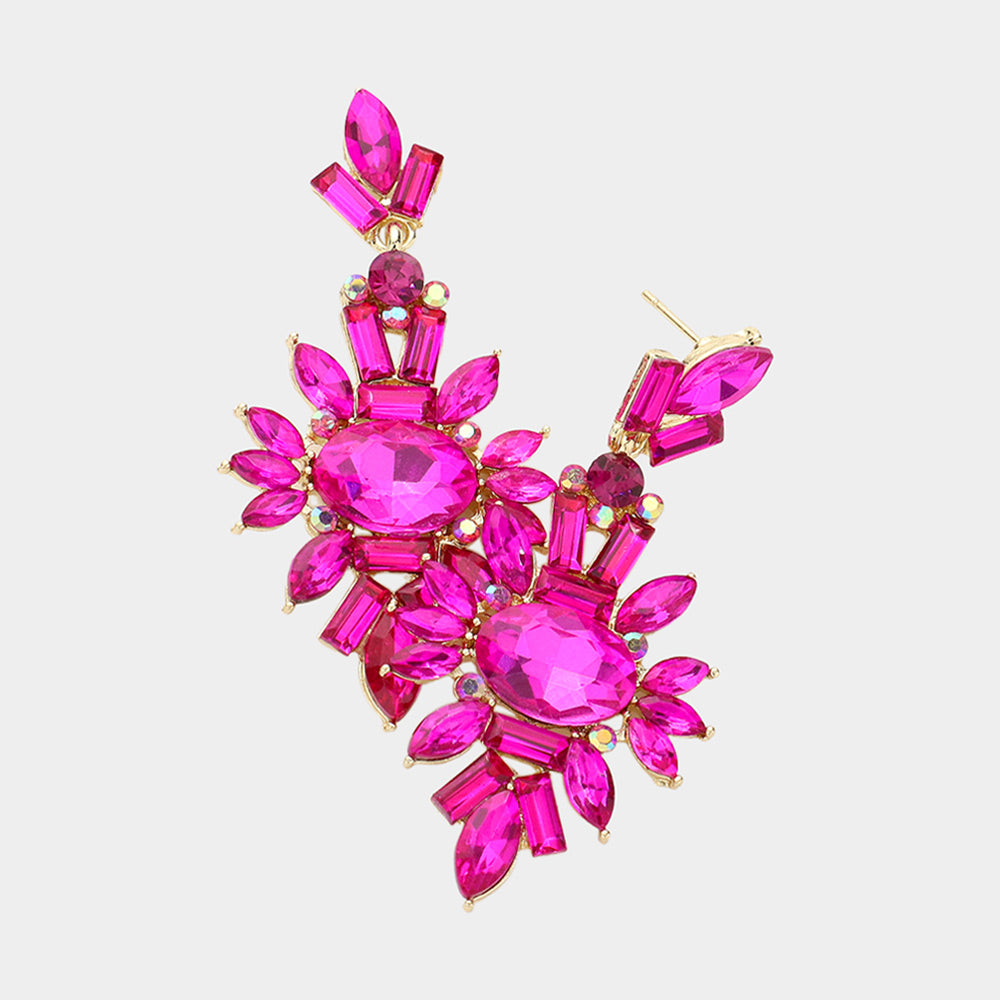 Fuchsia Drop Earrings | 590577