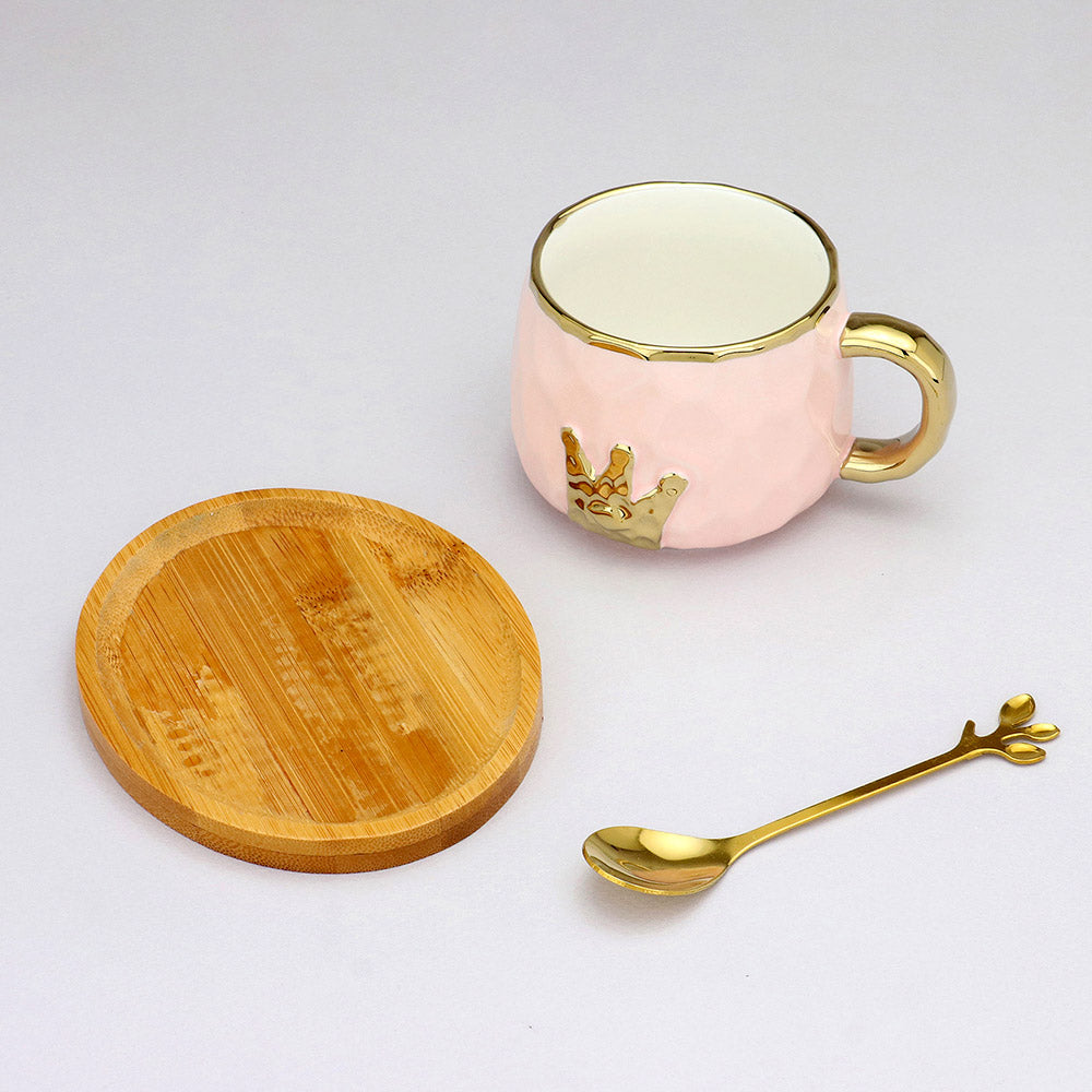 Crown Mug and Saucer Set | Crown Products | Queen Products | Tea Cup Sets | MS0009