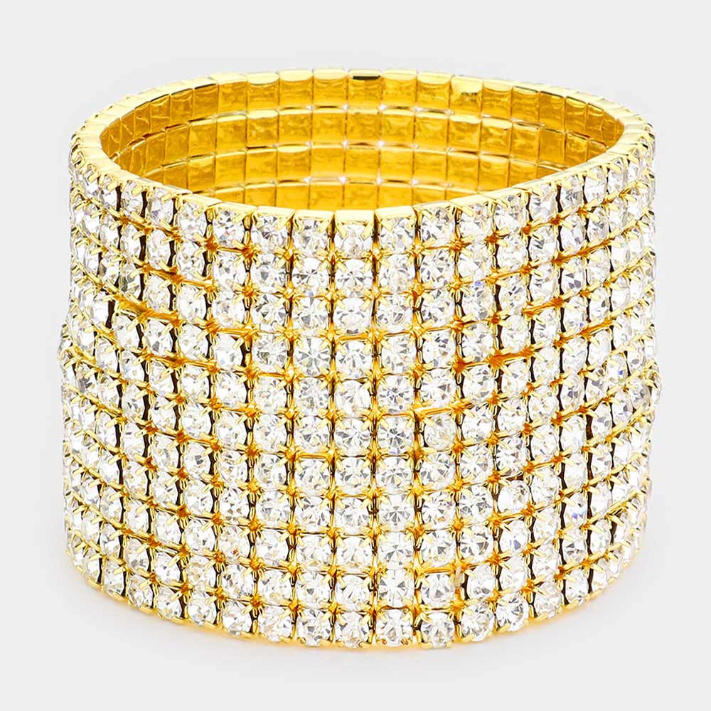 Gold Multi Row Bracelet | 267083